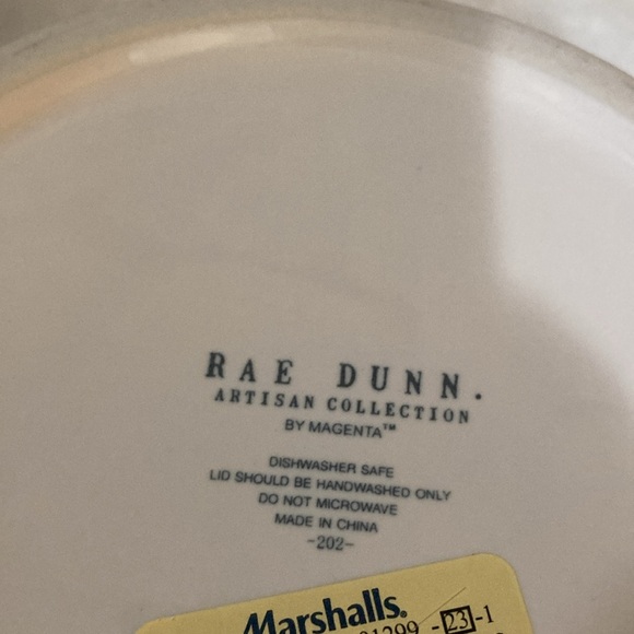 Rae Dunn Peppermint Canister - Picture 4 of 6